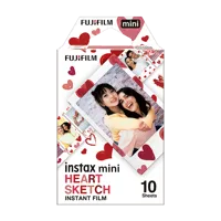 instax mini Heart Sketch Film